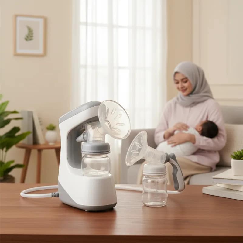 Pompa ASI Elektrik atau Manual: Mana yang Lebih Praktis untuk Ibu Bekerja?