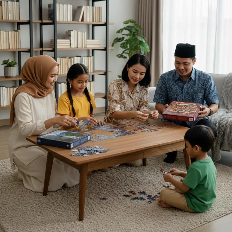 Puzzle 500 Keping vs 1000 Keping, Mana yang Lebih Pas untuk Hobi Keluarga