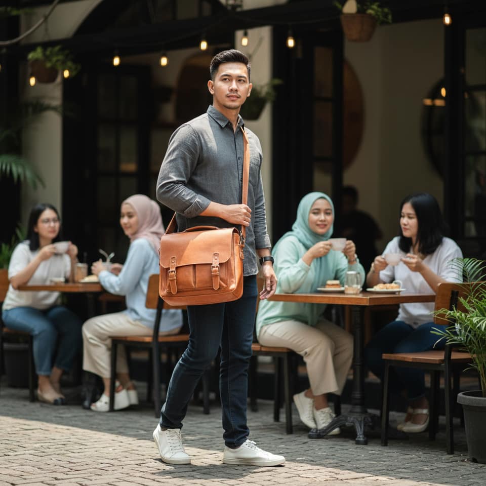 Rekomendasi Tas Selempang Pria Terbaik untuk Aktivitas Harian