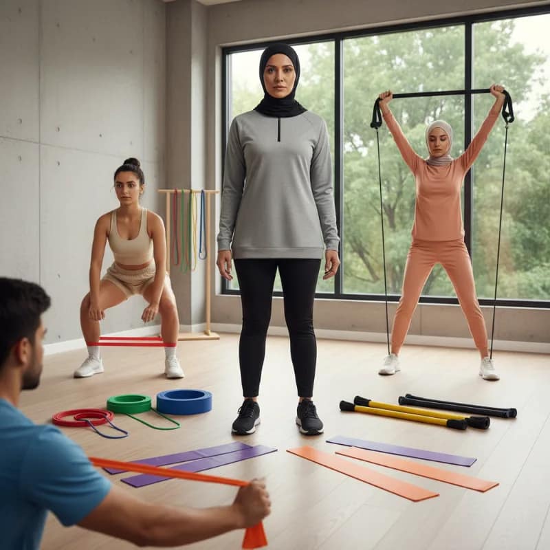 Resistance Band Berdasarkan Tingkat Ketahanan dan Jenis Latihan yang Dilakukan