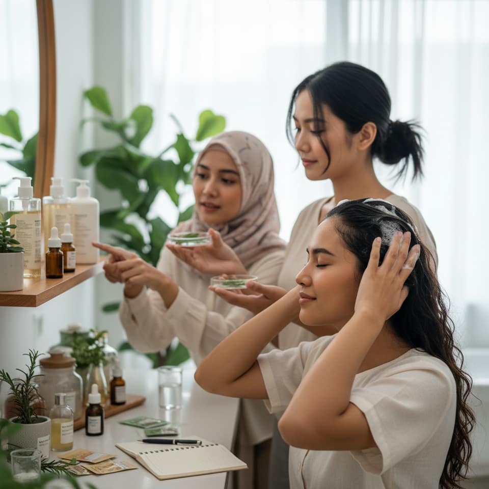 Sampo untuk Rambut Rontok, Bahan Aktif Apa yang Perlu Ada