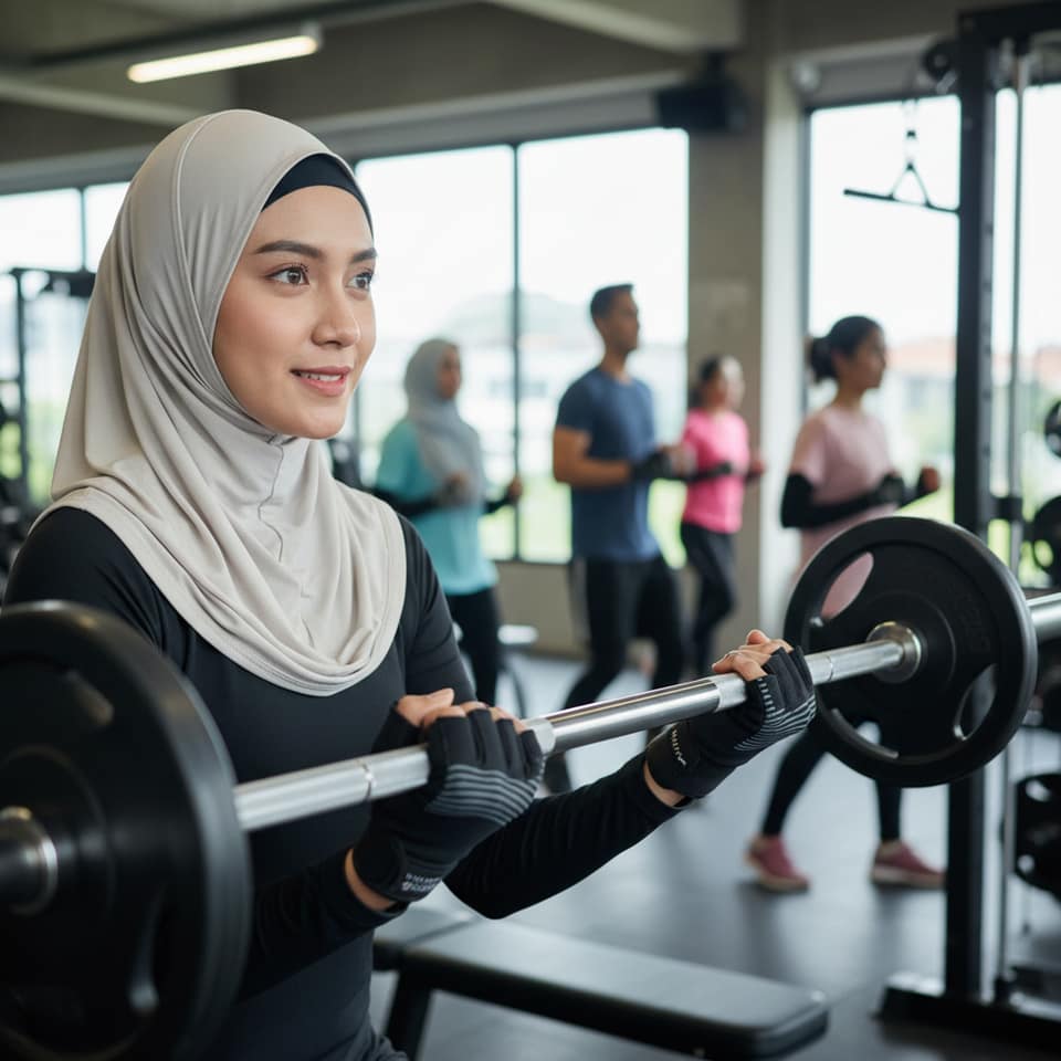 Sarung Tangan Gym Nyaman Digunakan
