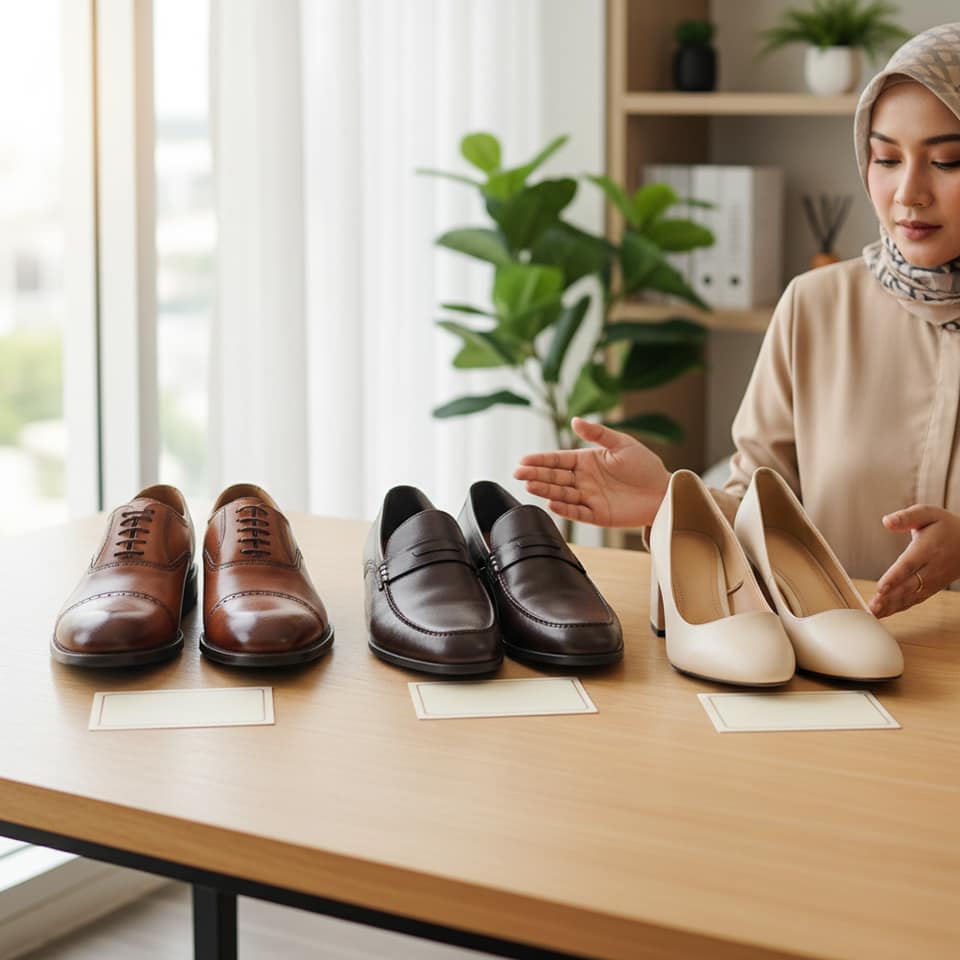 Sepatu Kulit Asli versus Kulit Sintetis untuk Kerja, Cara Membedakannya