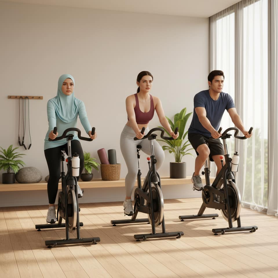 Sepeda Statis untuk Latihan Harian
