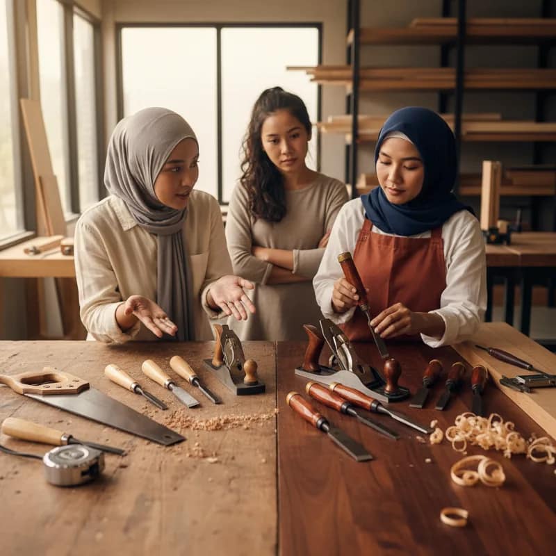 Set Alat Woodworking Pemula vs Paket Lanjutan, Apa Saja Bedanya