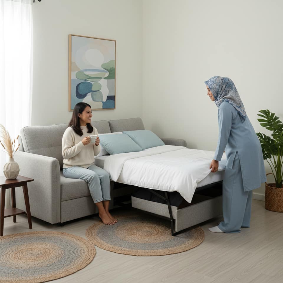 Sofa Bed untuk Ruang Terbatas