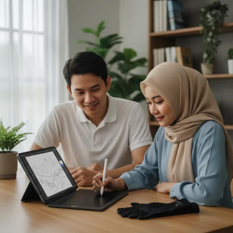Tablet untuk Desain Grafis Pemula: Stylus atau Layar Sentuh Biasa?