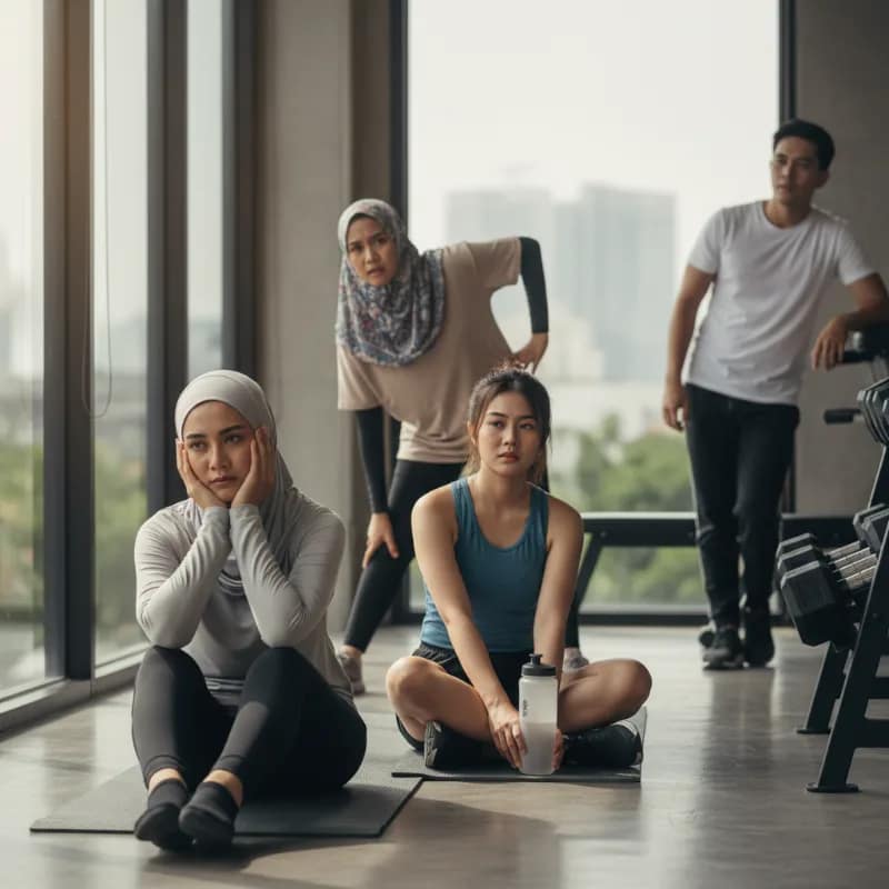 Tanda-tanda Overtraining yang Sering Dikira Kurang Semangat