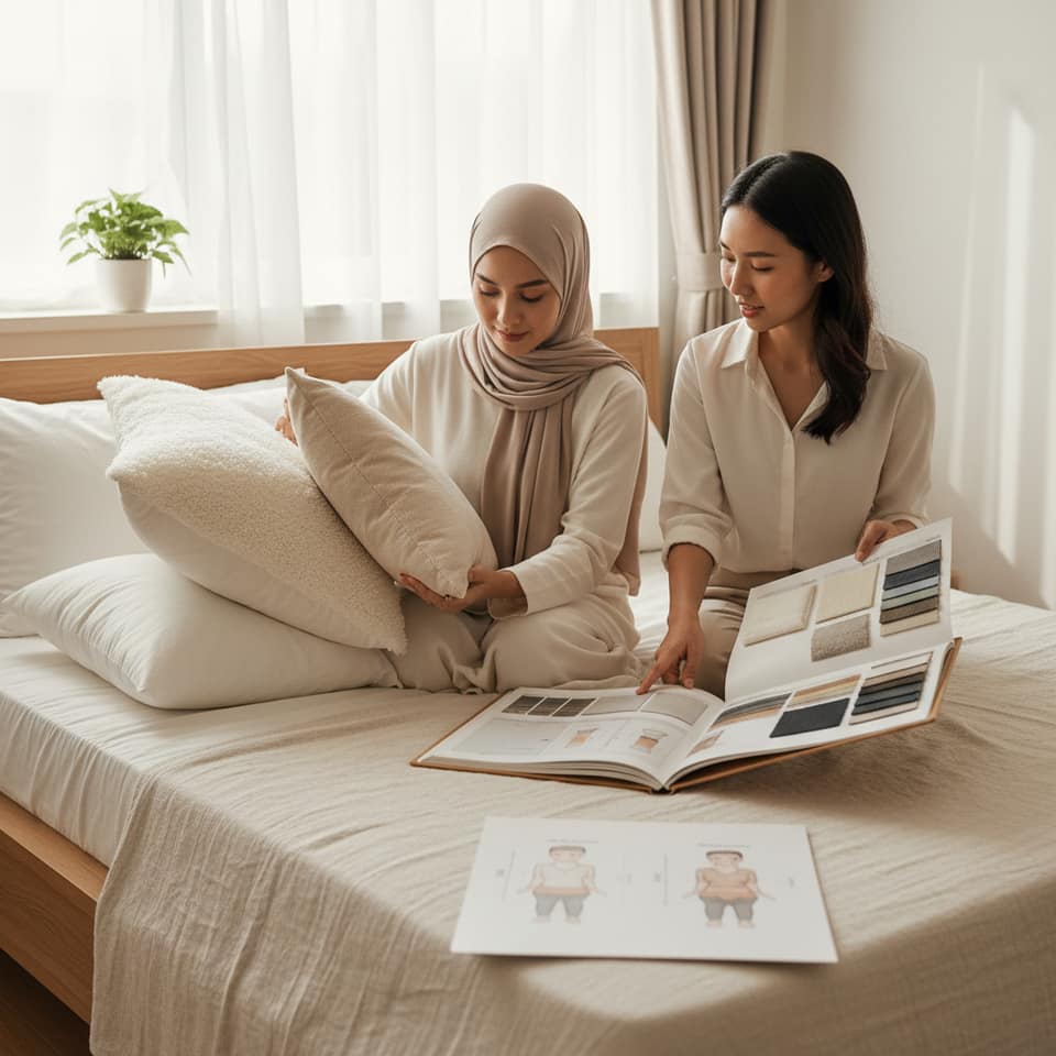 Tips Memilih Bantal Tidur yang Tepat untuk Mencegah Pegal Leher