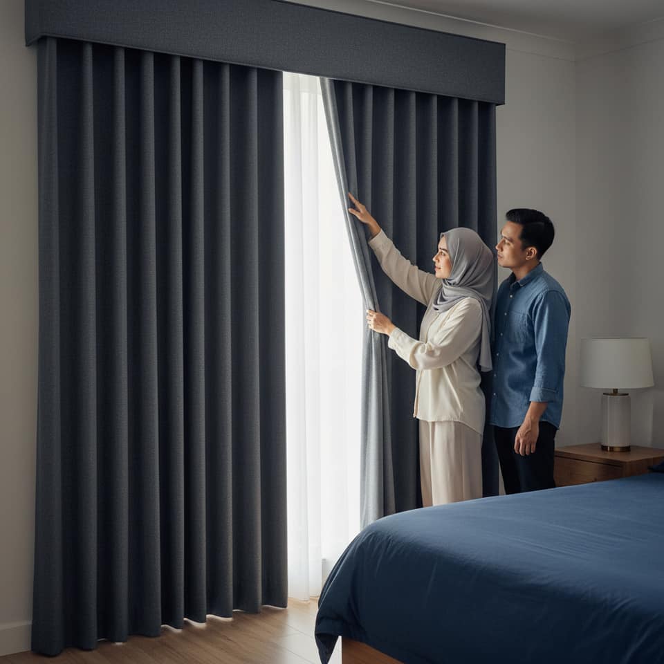 Tips Memilih Gorden yang Tebal untuk Kamar Tidur yang Gelap
