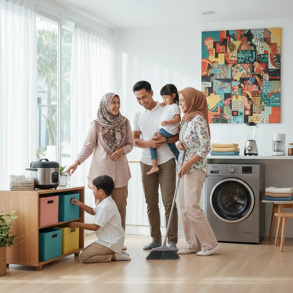 Tips Menyesuaikan Alat Rumah Tangga dengan Keluarga