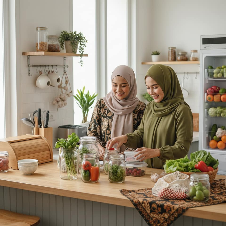 Tips Menyimpan Bahan Makanan