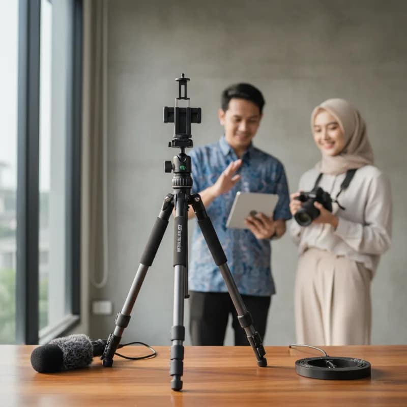Tripod untuk Konten Kreator: Jenis yang Sesuai dengan Gaya Syuting