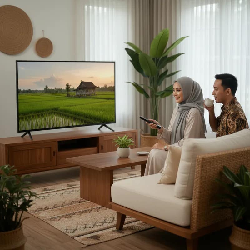 TV LED 43 Inch untuk Ruang Tamu Kecil: Jarak Tonton yang Sering Salah Hitung