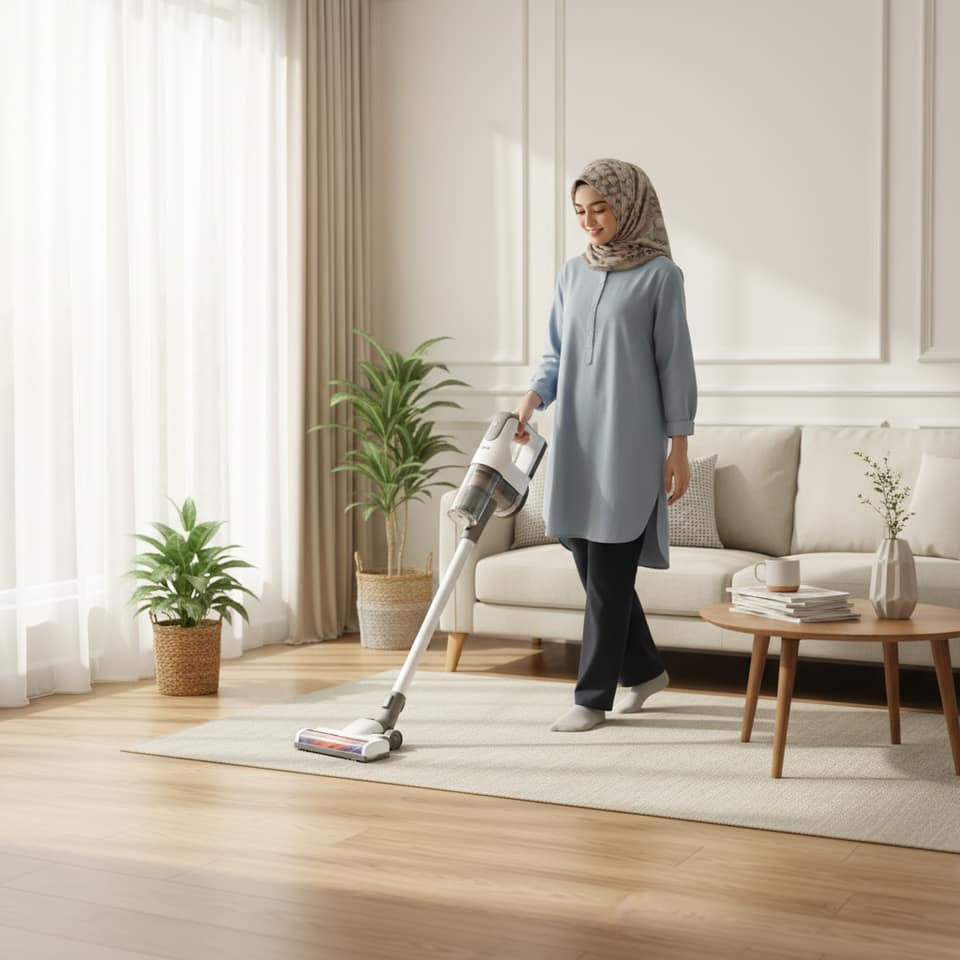 Vacuum Cleaner Ringkas Rumah