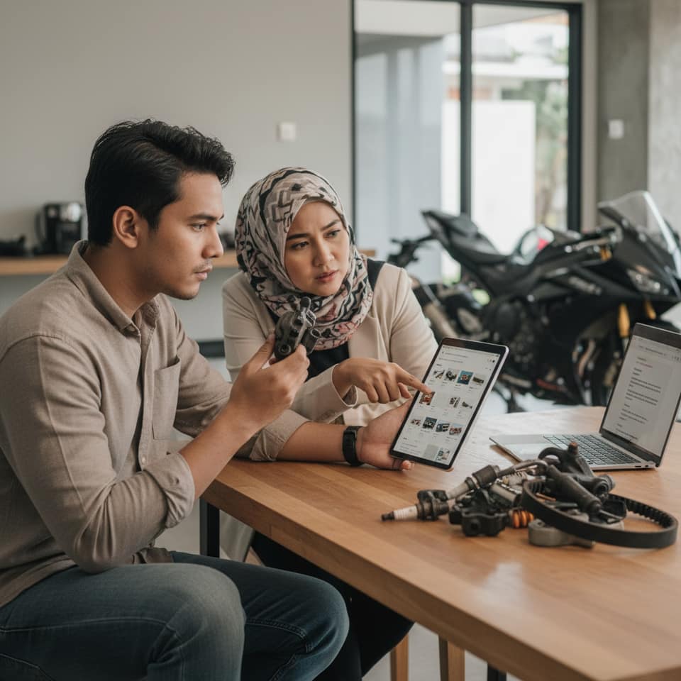 Waspada Iklan Suku Cadang Murah di Marketplace yang Tidak Disertai Garansi Jelas