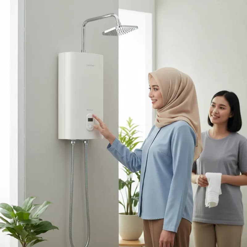 Water Heater Listrik atau Gas: Mana yang Lebih Hemat untuk Pemakaian Harian?