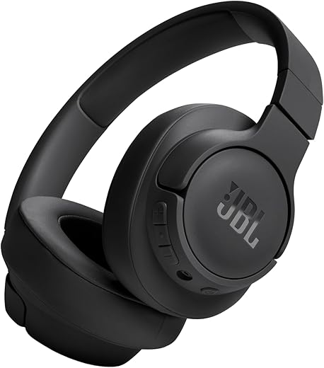 JBL Tune 720BT – Wireless Over-Ear Headphones with JBL Pure Bass Sound, Bluetooth 5.3, Up to 76H Battery Life and Speed Charge, Lightweight, Comfortable and Foldable