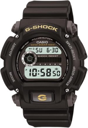 Casio – Mens Blk Digital G-Shock Watch (DW9052-1BCG)