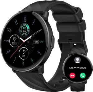 Smart Watch for Men Women with Call Text Reminder, Smartwatch 1.39″ Touch Screen, Fitness Watch with Heart Rate/Sleep/Steps/Calories Monitor, 112+ Sport Mode, IP68 Waterproof Activity Trackers