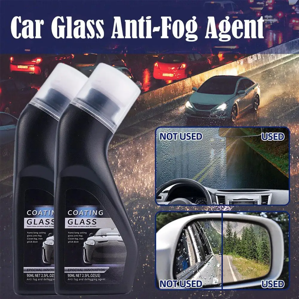 70ml Defogger For Windshield Anti Fog Glass Coating Agent Cleaner For Mirror Clear Vision Products Winter Automotive Suppli S8O5