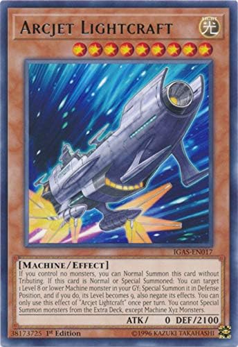 Arcjet Lightcraft – IGAS-EN017 – Rare – 1st Edition