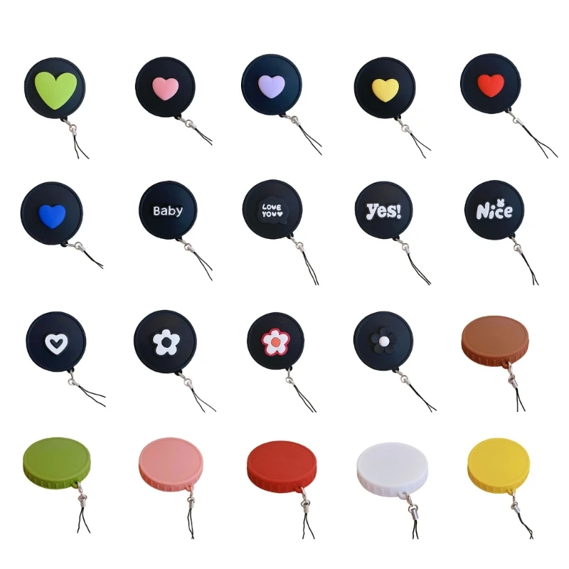 Dustproof Lens Caps for instax mini EVO Silicones Front Lens Caps Lens Cover Protector Hood for instax mini EVO Cameras