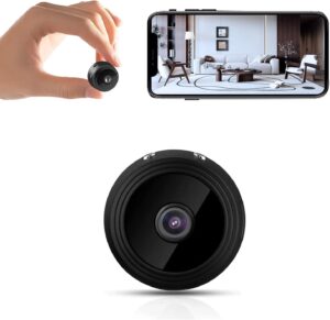 Hidden Camera - 1080P Wireless Phone App Alerts for Indoor/Outdoor Surveillance Security Camera with Motion Detection and Night Vision (Exclude SD Card)