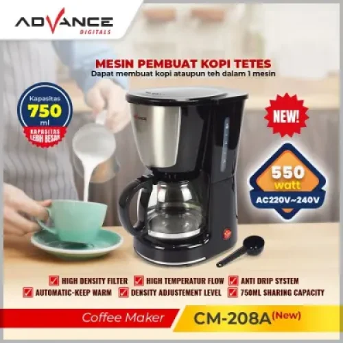 ADVANCE COFFEE MAKER CM-208A